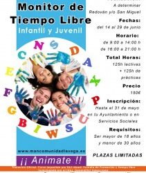 CURSO MONITOR DE TIEMPO LIBRE INFANTIL Y JUVENIL