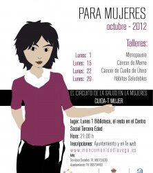 La escuela de salud para mujeres propone diversos talleres para el mes de octubre