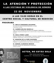 Jornada «La atención y proteccion a las victimas de violencia de género»