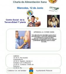 CHARLA DE ALIMENTACION SANA