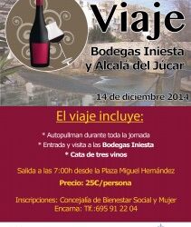 Excursión a Bodegas Iniesta y Alcalá de Júcar
