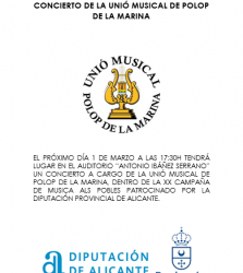 CONCIERTO UNIÓ MUSICAL POLOP DE LA MARINA