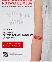 Donación de sangre el viernes 19 de junio