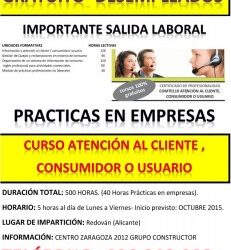 Curso sobre Atención al cliente gratuito para desempleados