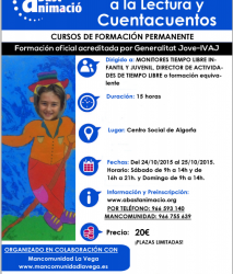 Formación específica de monitores de tiempo libre de la Mancomunidad de La Vega