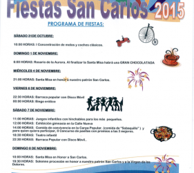 Fiestas en el Barrio de San Carlos 2015
