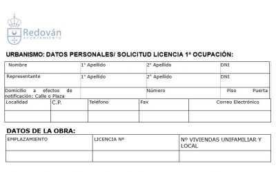 Solicitud Licencia Primera Ocupación