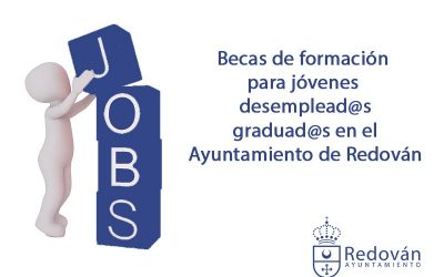 El Ayuntamiento de Redován convoca dos becas de formación para jóvenes en paro del municipio