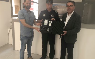 The City Council of Redován provides the Local Police with a state-of-the-art approved alcoholmeter