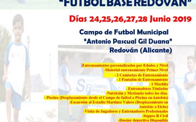 Campus de tecnificación de jugadores Fútbol Base Redován