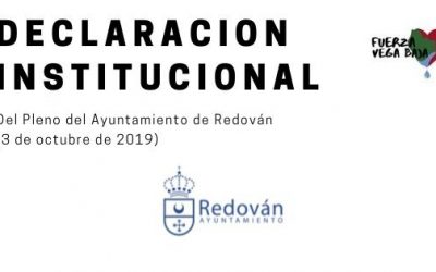 Declaración Institucional Ayuntamiento de Redován