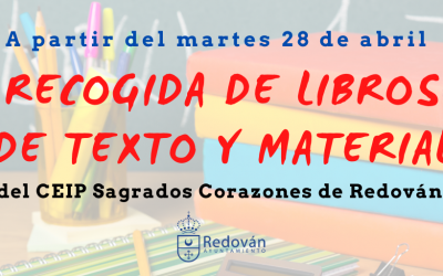 Reparto libros de texto del CEIP Sagrados Corazones