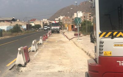 Work has begun on the bicycle lane next to the CV-919 to extend its route to the town centre of Redován