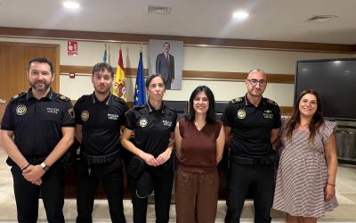 La Policía Local de Redován refuerza su plantilla con la incorporación de tres nuevos funcionarios de carrera