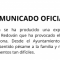 Comunicado oficial del Ayuntamiento de Redován y Decreto de Luto Oficial