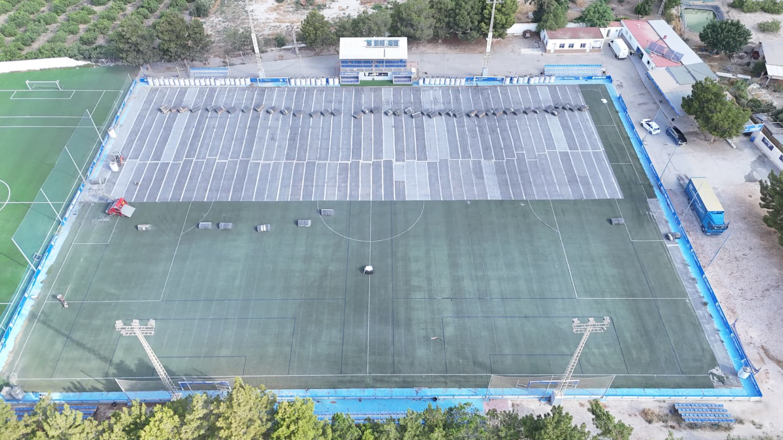 Redován pone en marcha la renovación integral del campo de fútbol municipal ‘Pascual Gil Duana’